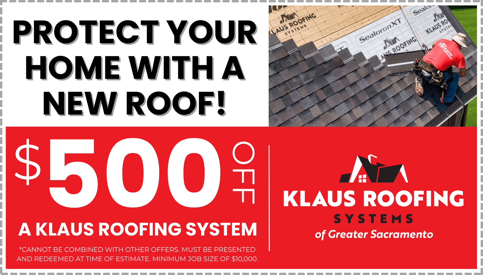 $500 Off a Klaus Roofing System