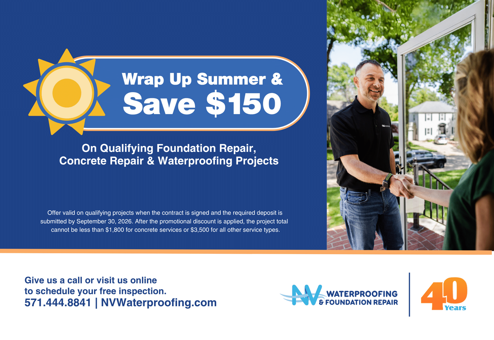 Wrap Up Summer and Save $150