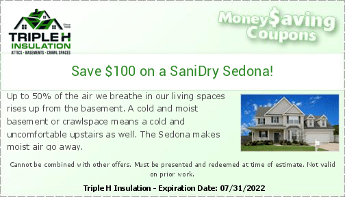 Save $100 on a SaniDry Sedona!
